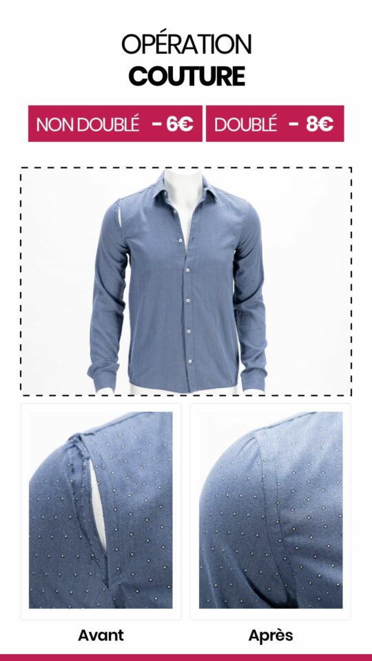 Bonus réparation - opération de couture